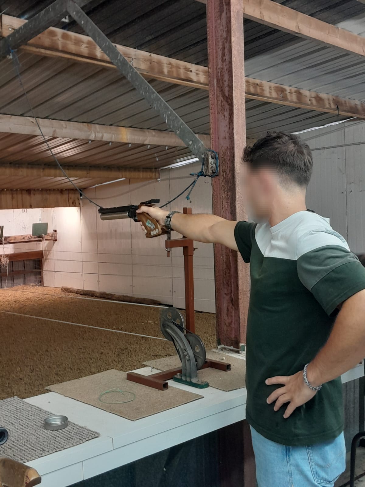 Entraînement au stand